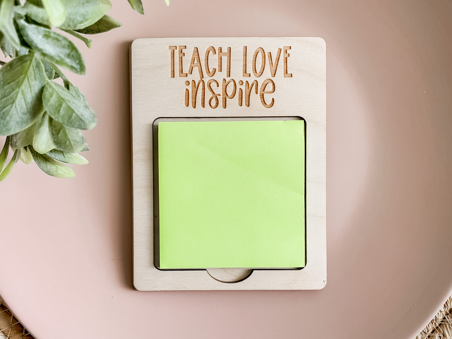 Teacher post it notes holder