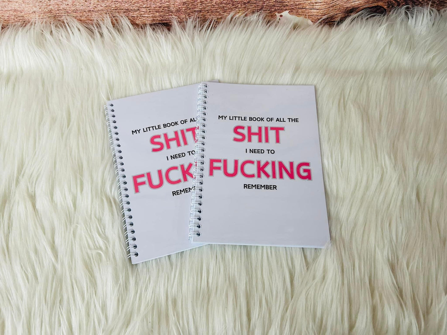 Shit to remember notebook