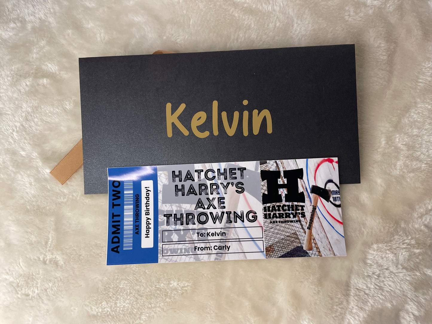 Printed event tickets