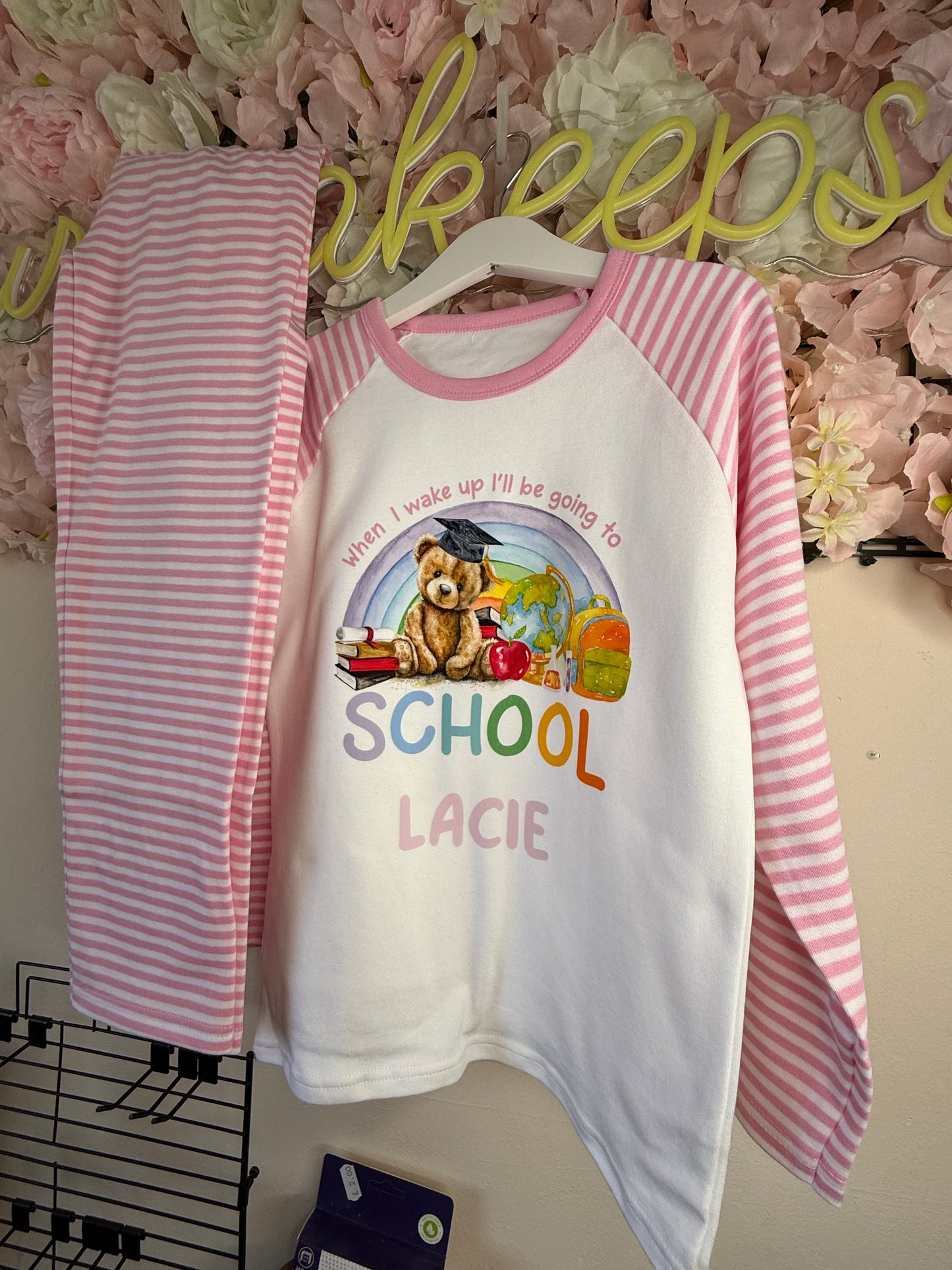 Starting school/nursery pjs