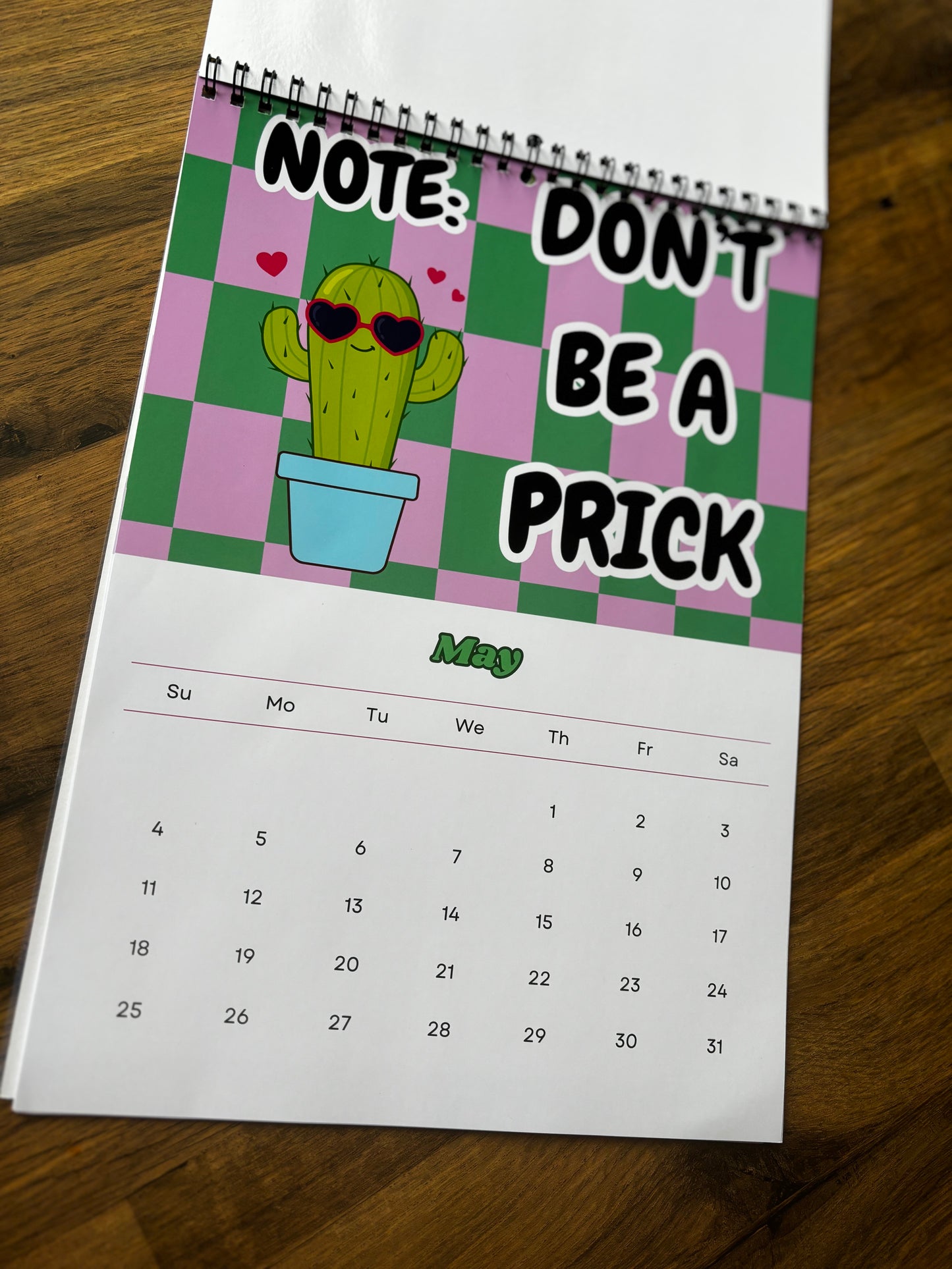 Shitshow Calendar 2025