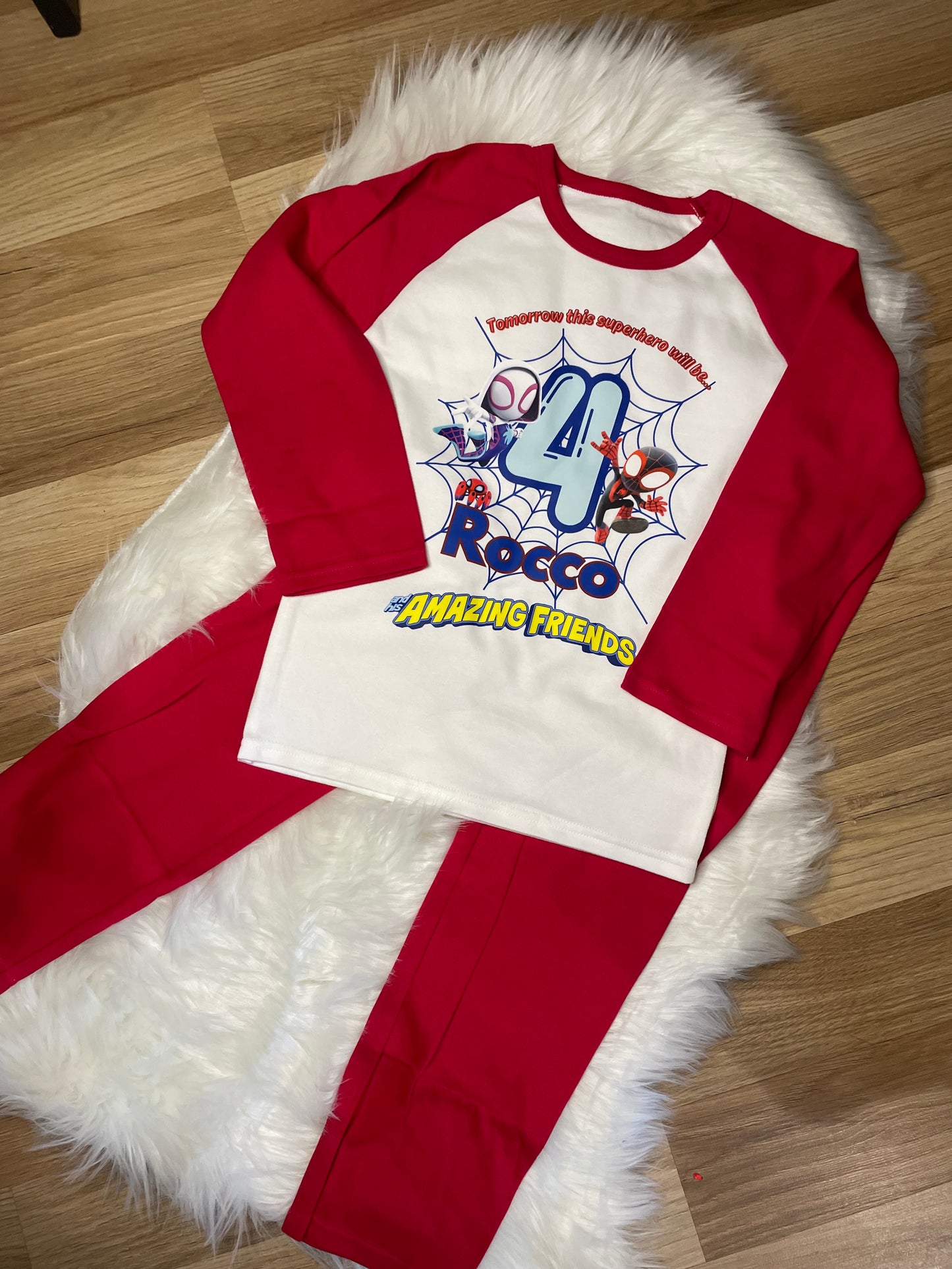 Personalised Kids Pjs