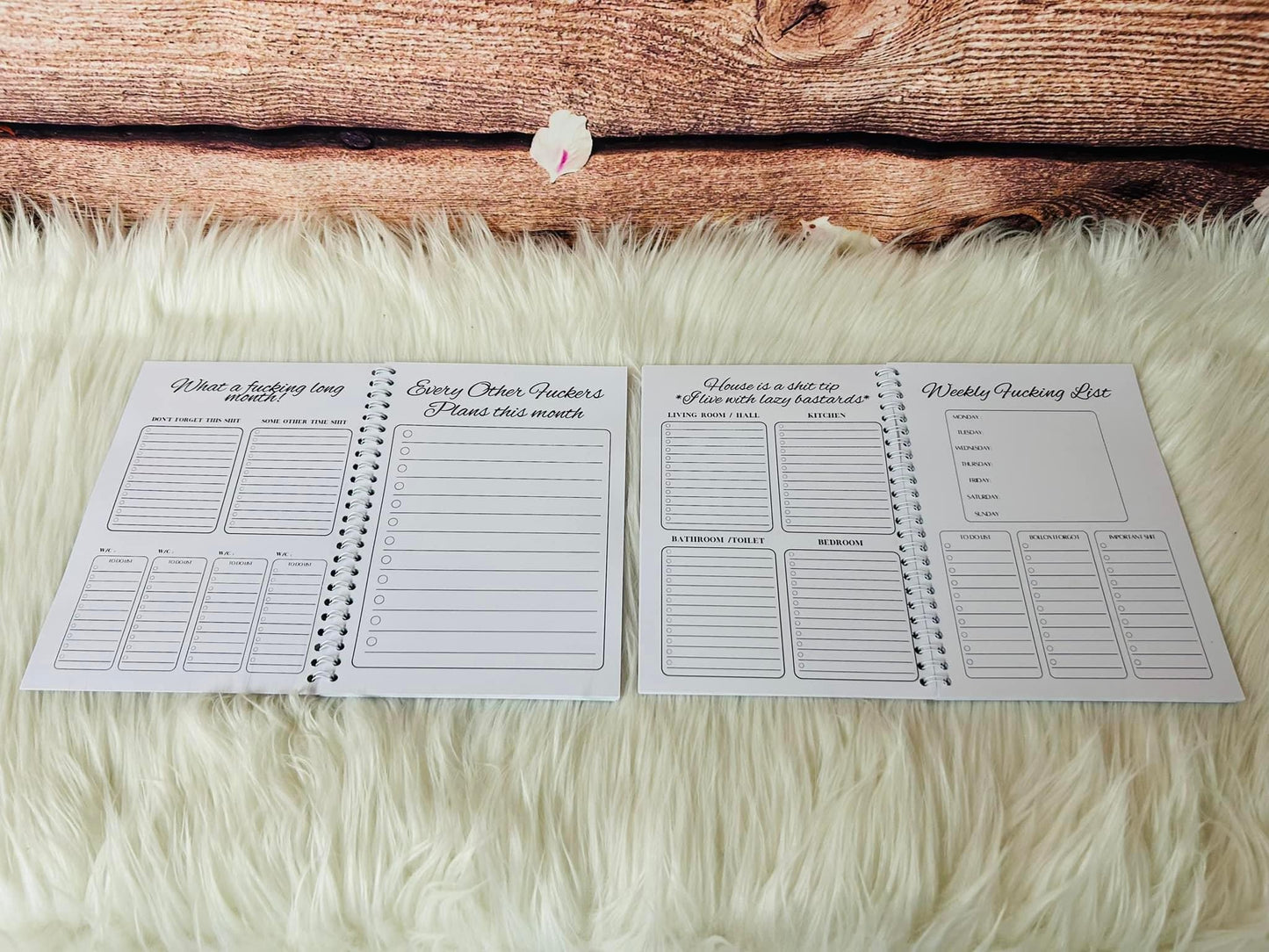 Shit to remember notebook