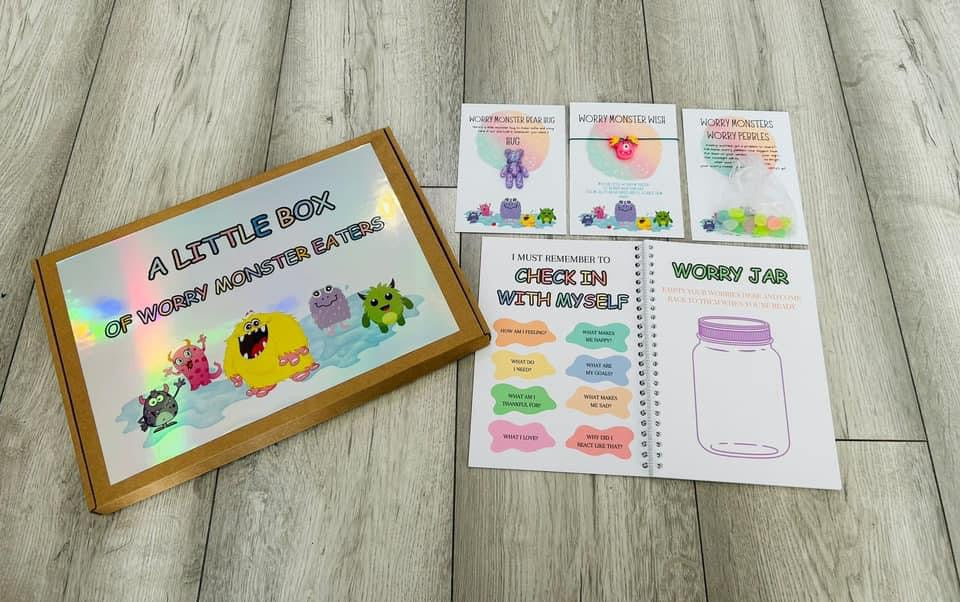 Worry monsters & box set