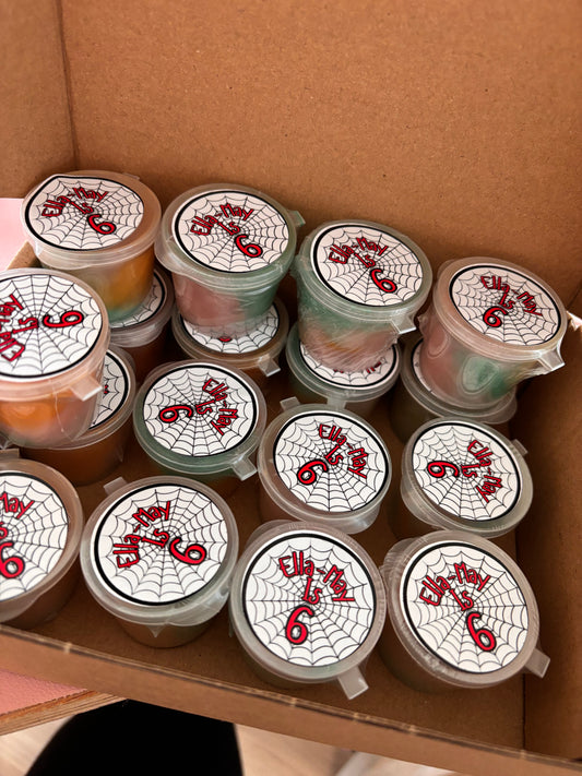 Custom party favours - slime