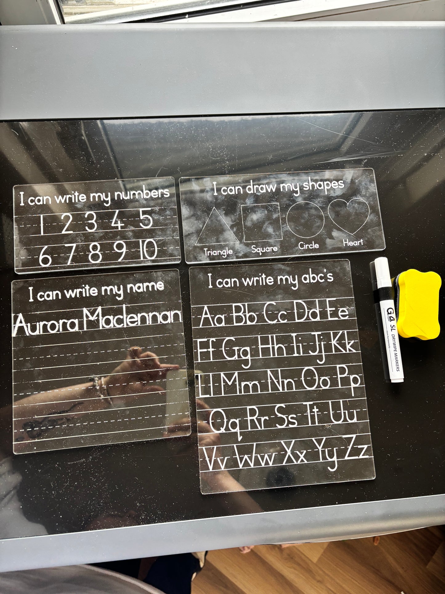 Draw & Wipe learning boards