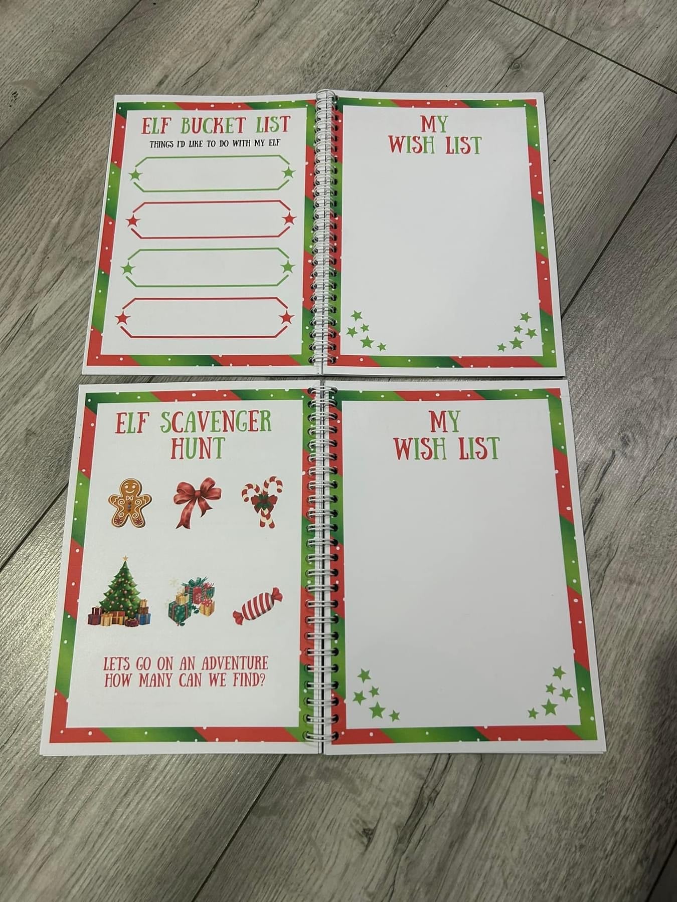 Elf memories notebook