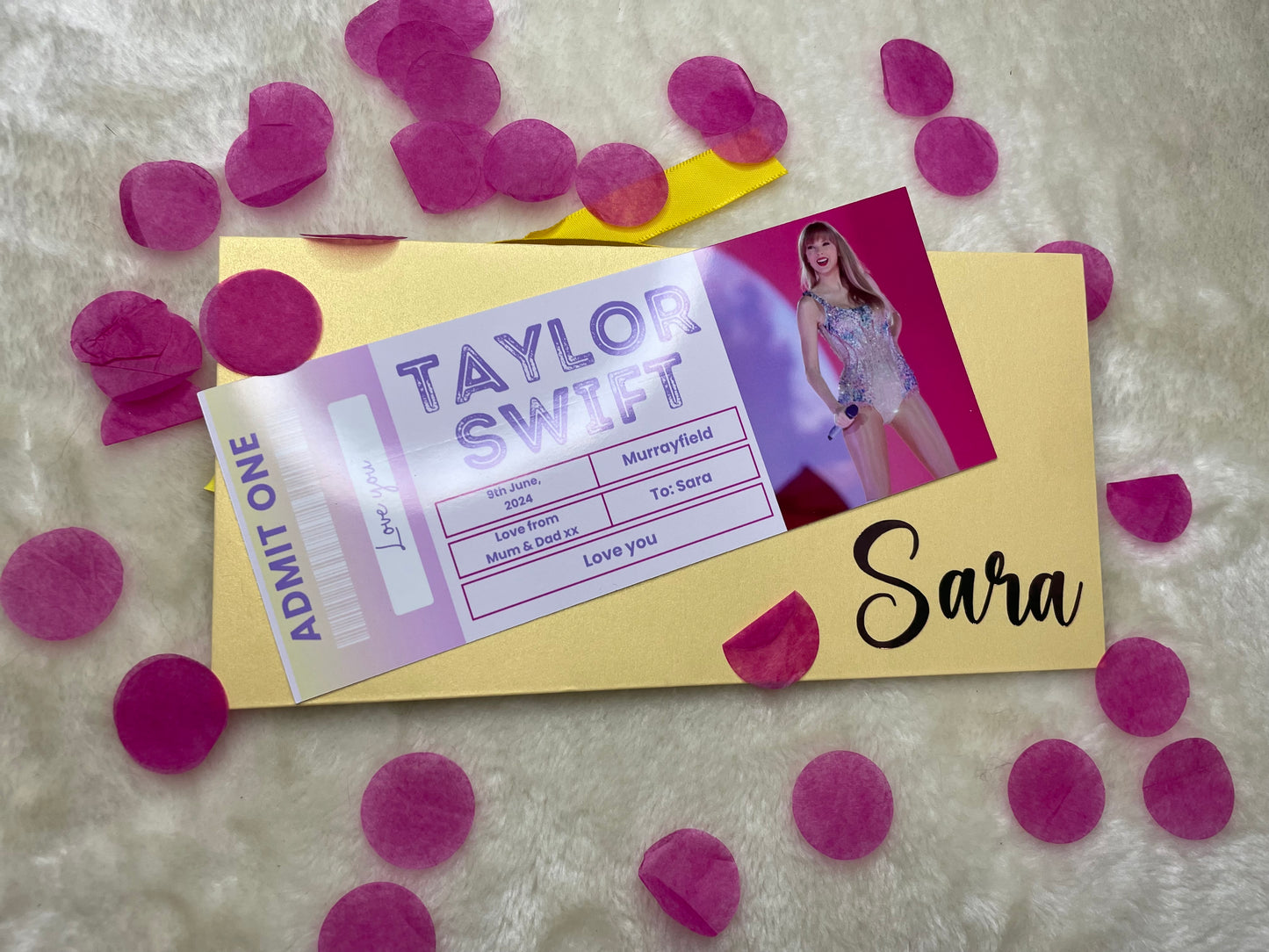 Printed event tickets