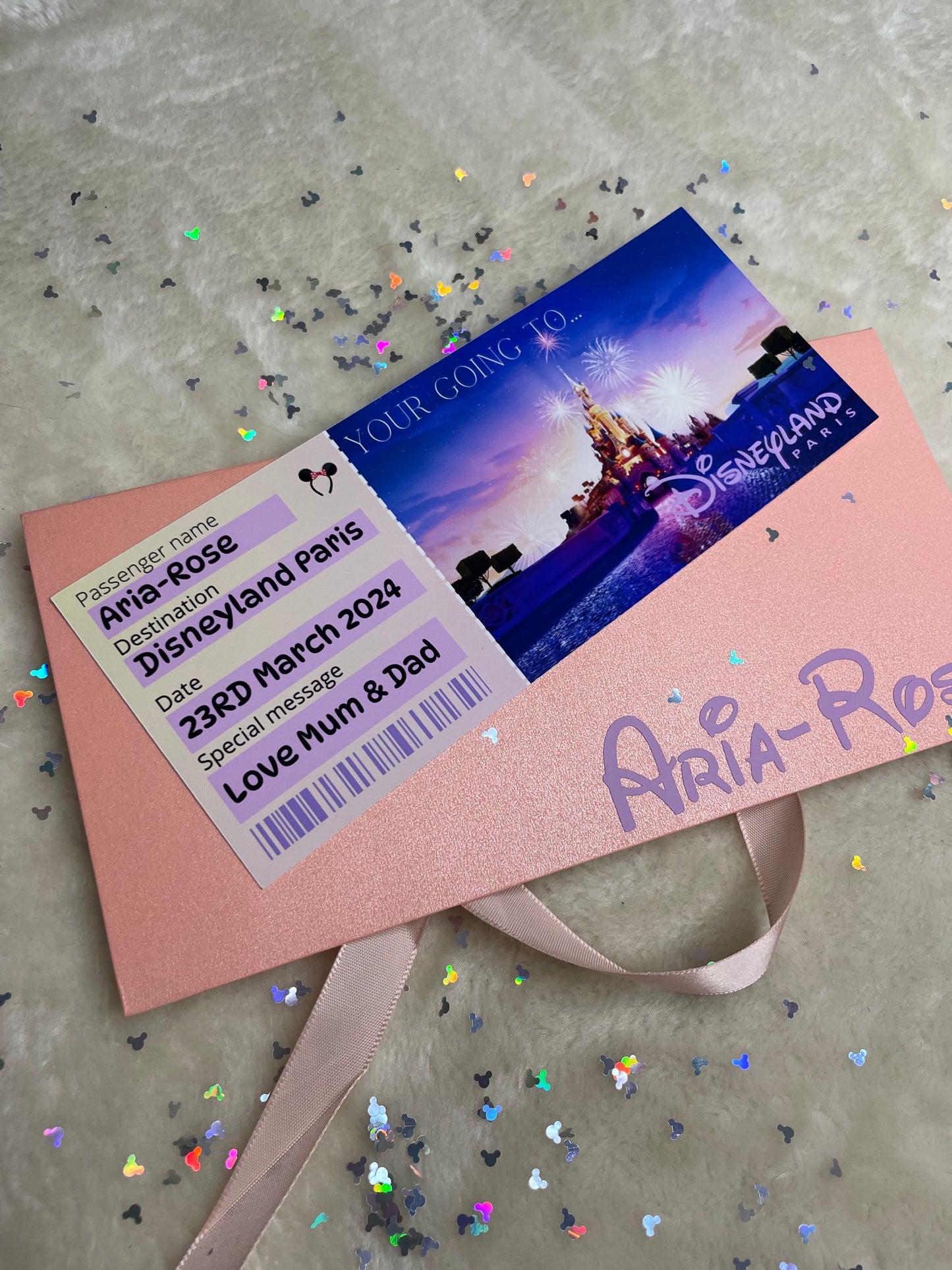 Printed event tickets