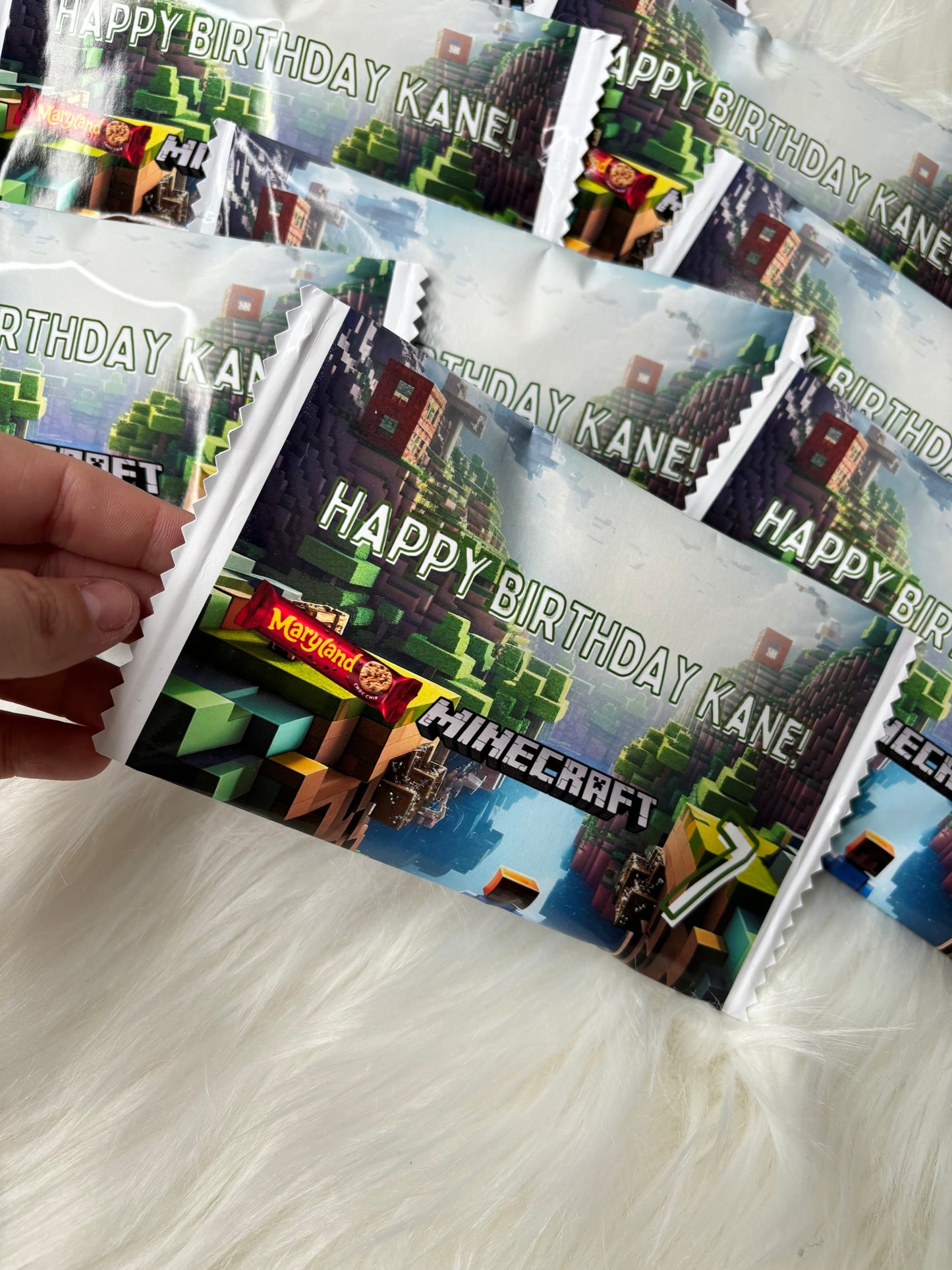 Custom party favours - mini cookies