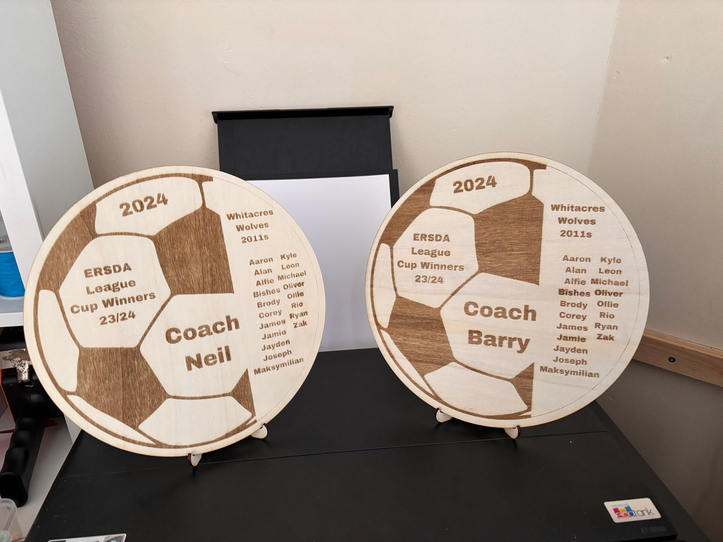 Football plaque