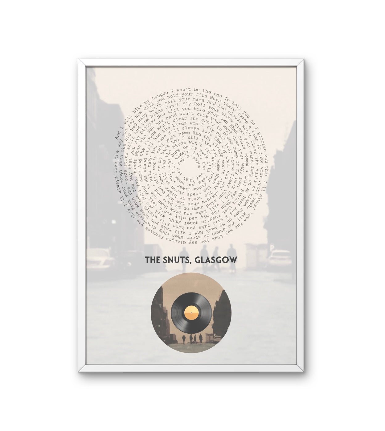 Song print colour prints