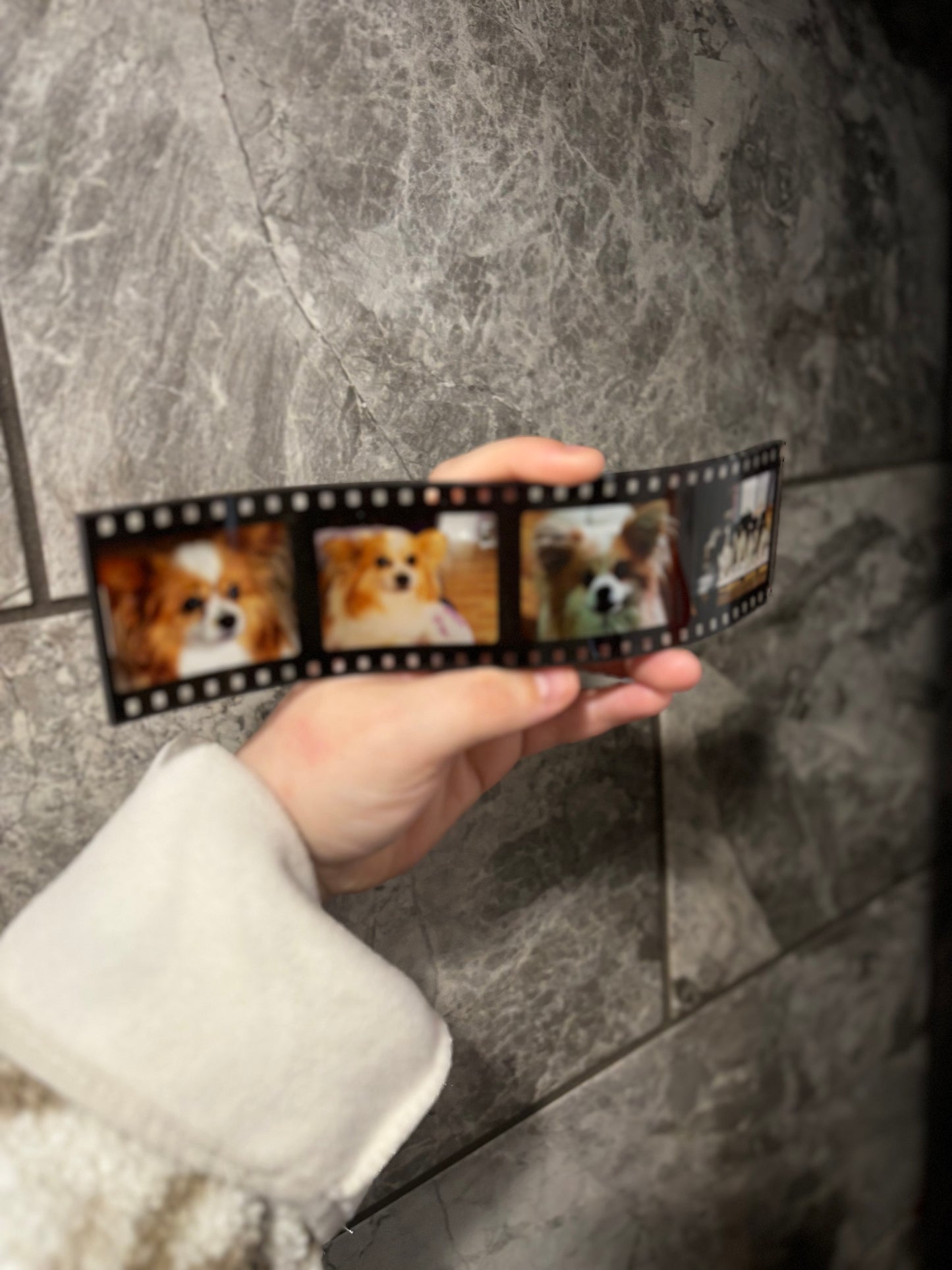 Acrylic photo film reel