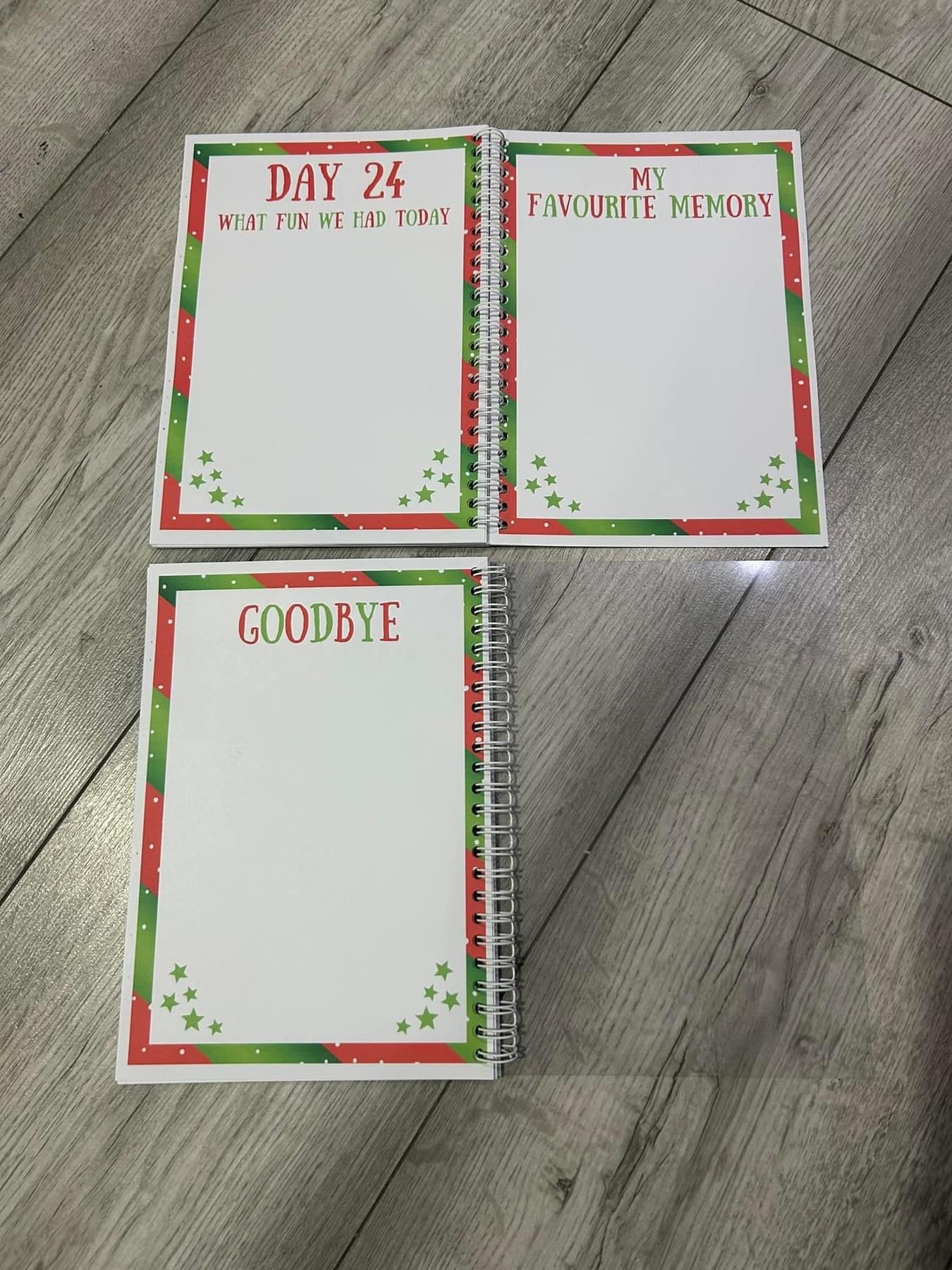 Elf memories notebook