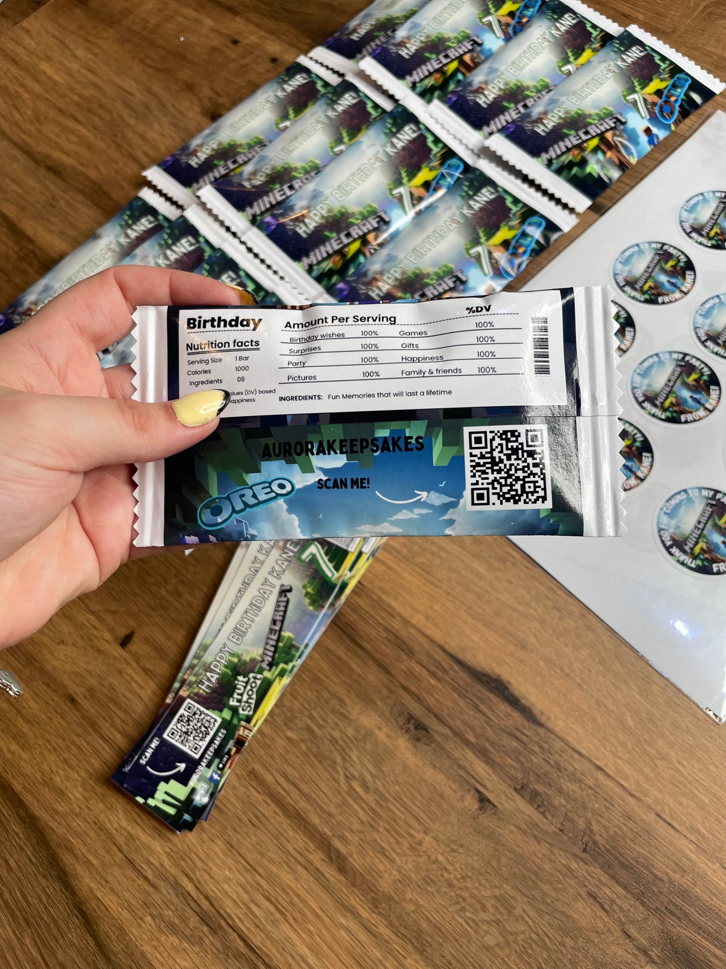 Custom party favours - Oreos