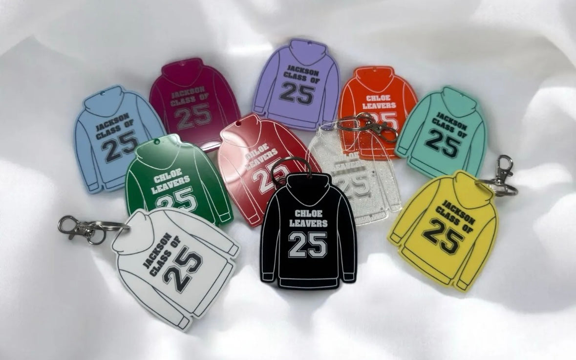Leavers Hoodie Keyring