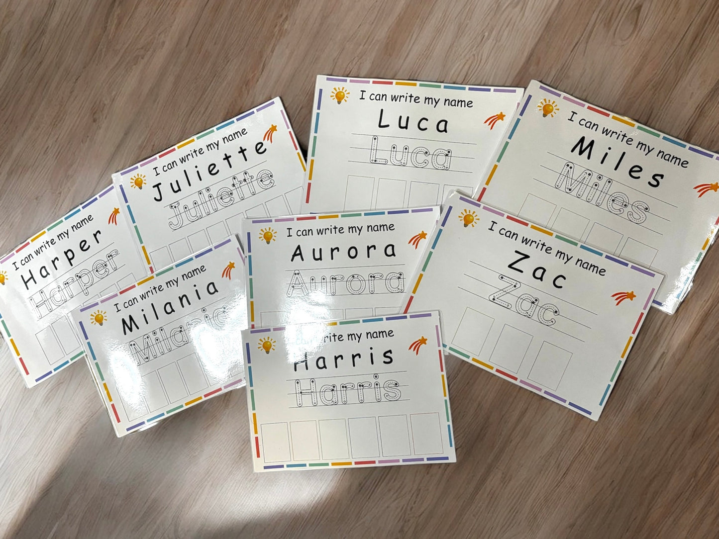 I can write my name board