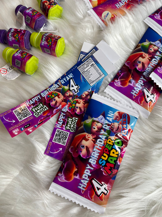 Fruit shoot labels