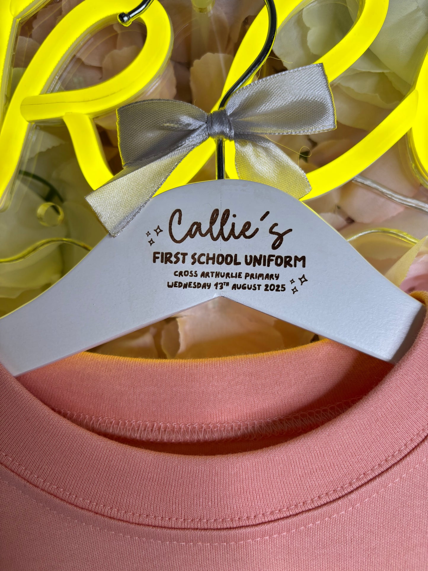 First day at school hangers