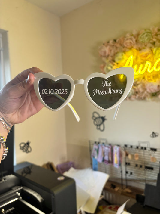 Personalised sunglasses