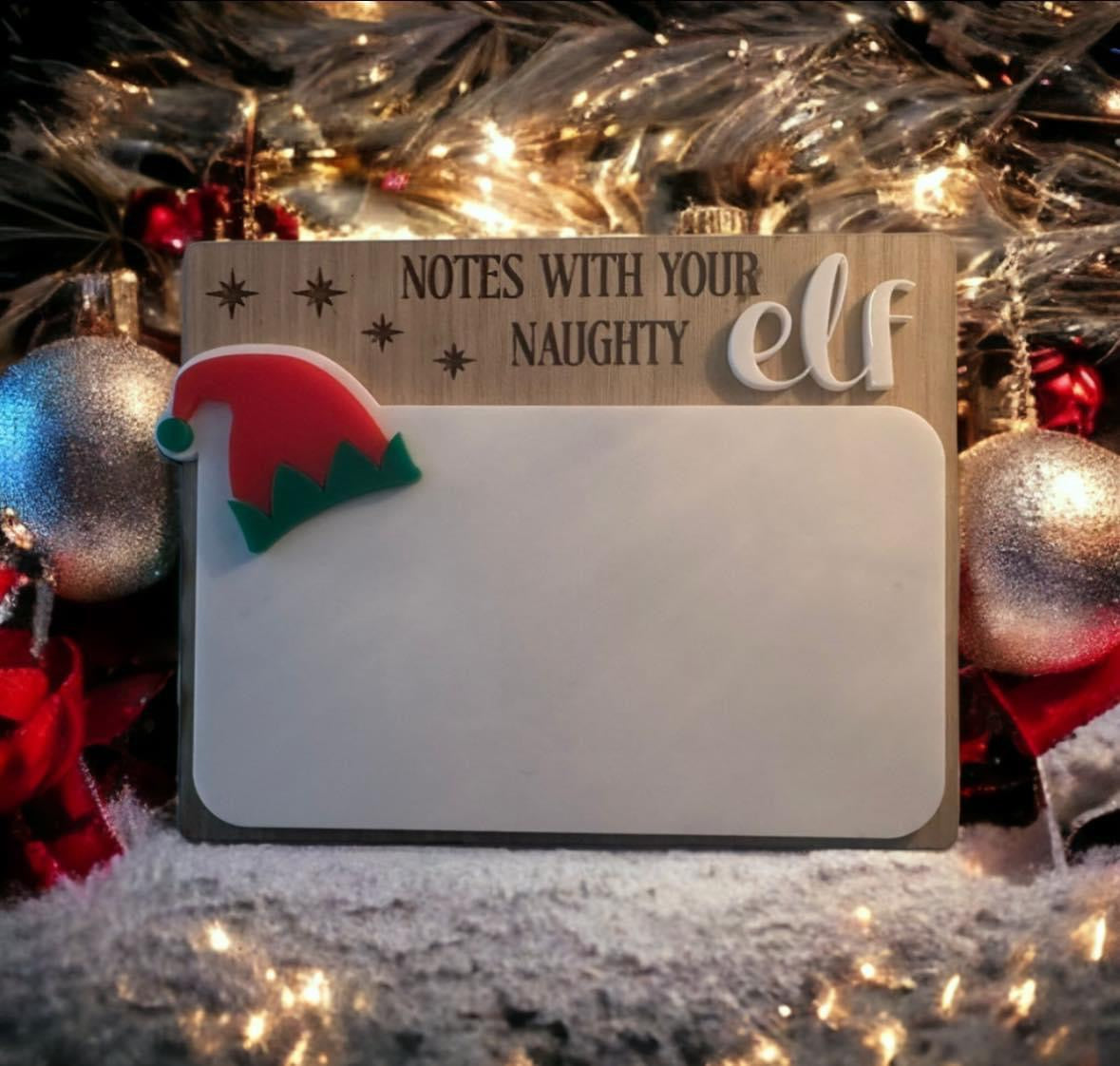 Notes from your naughty elf