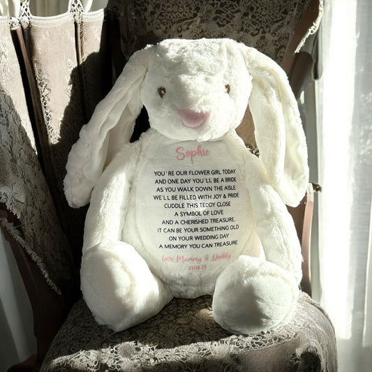 Flower girl bunny