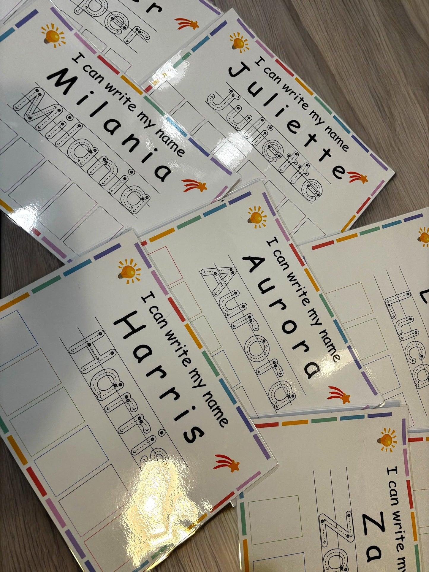 I can write my name board