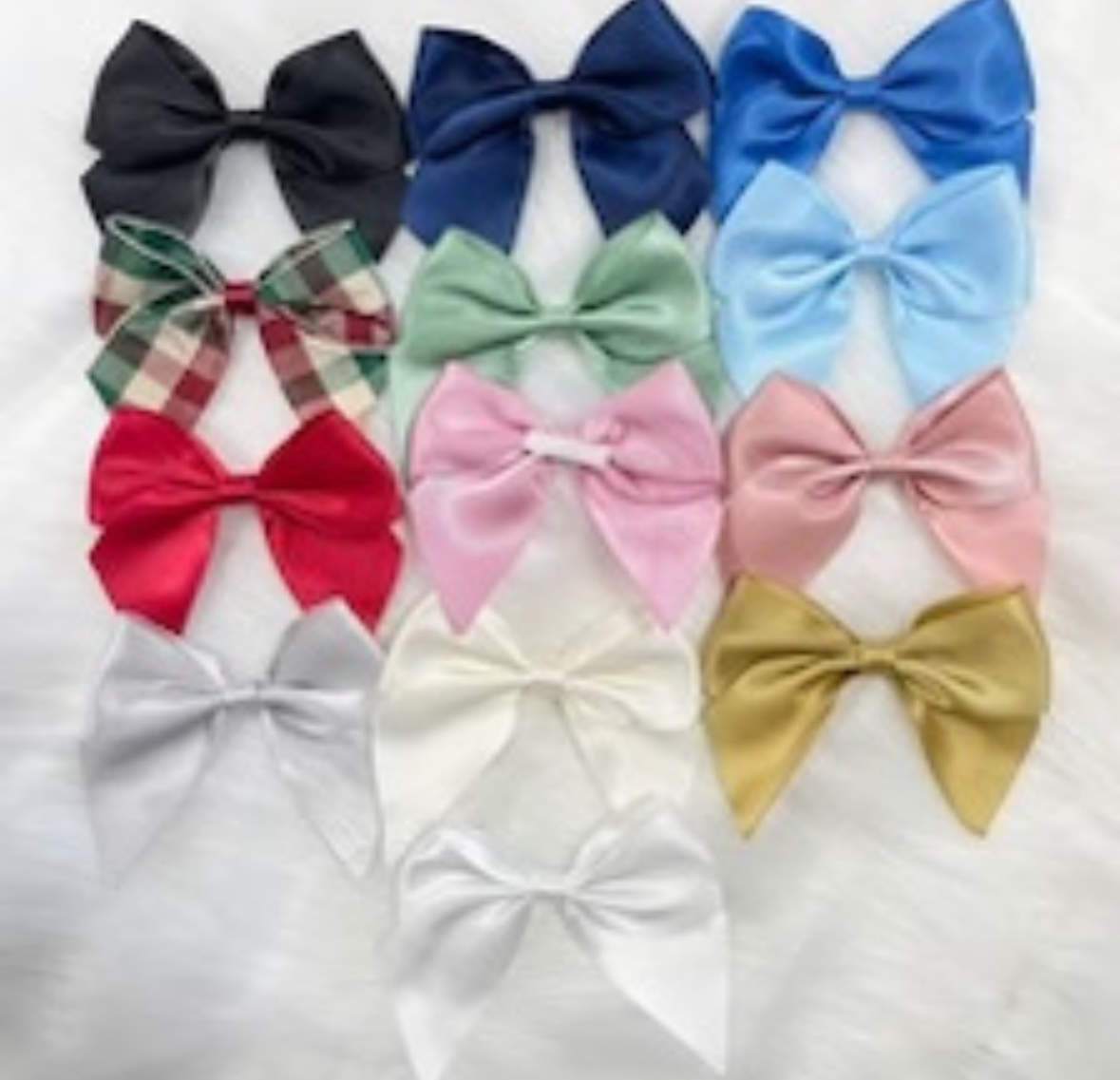 10cm adhesive bows