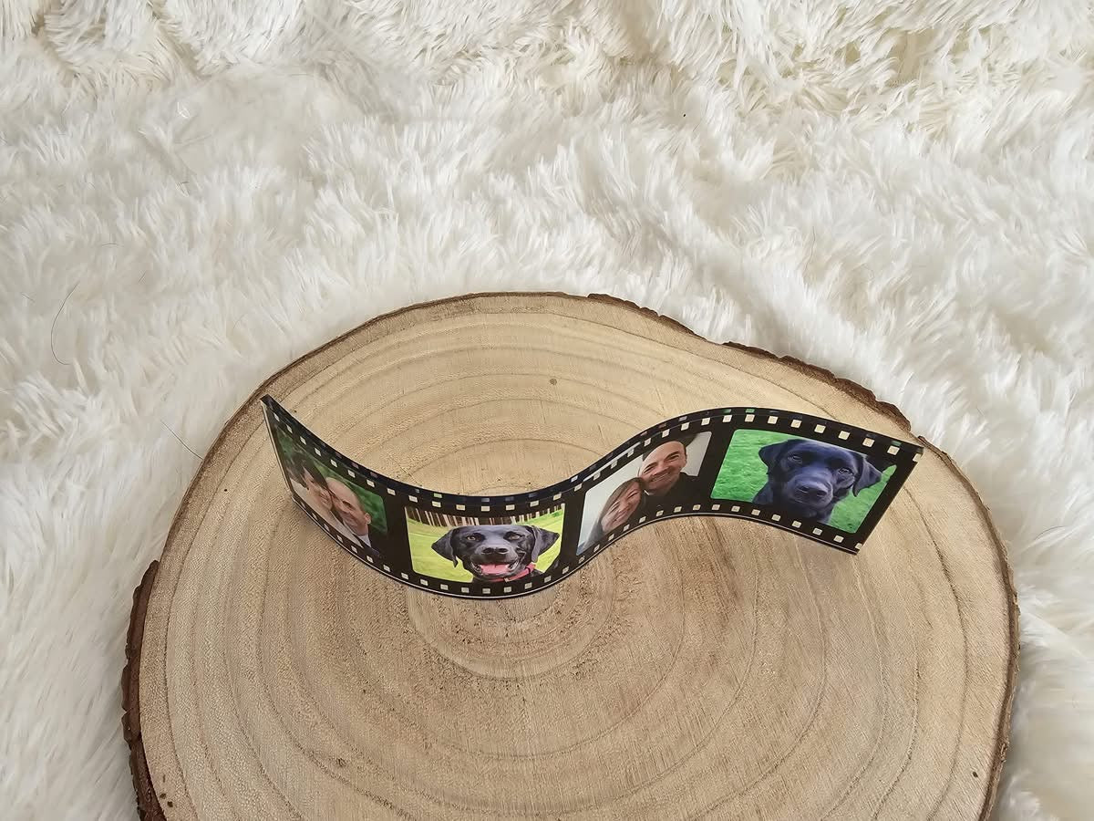 Acrylic photo film reel