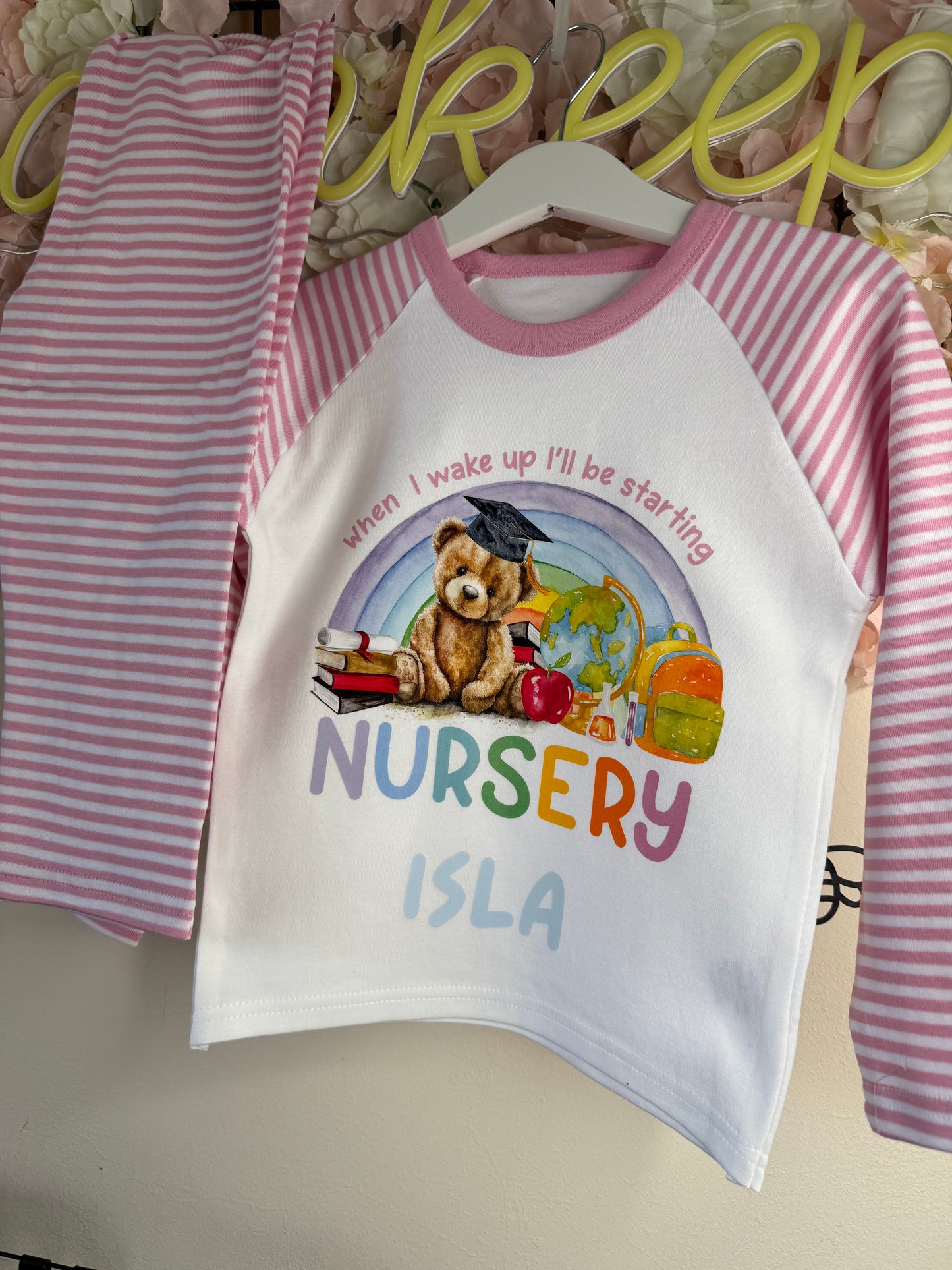 Starting school/nursery pjs
