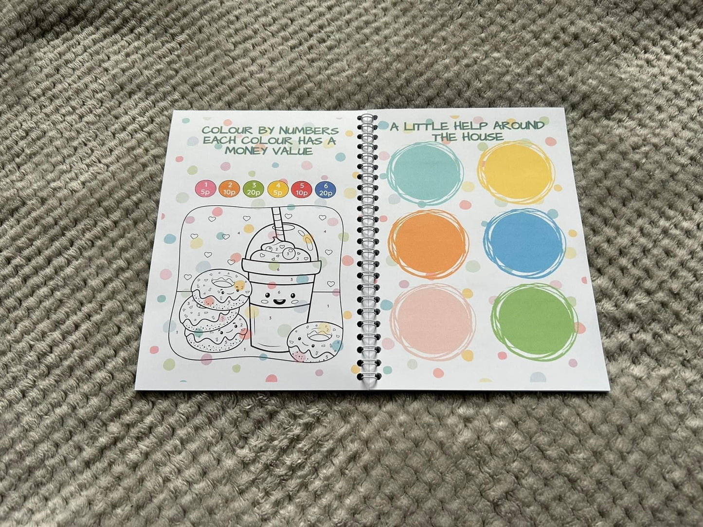 Saving challenge book
