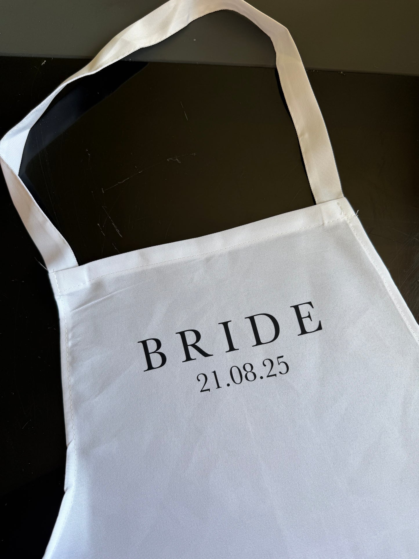 Wedding apron