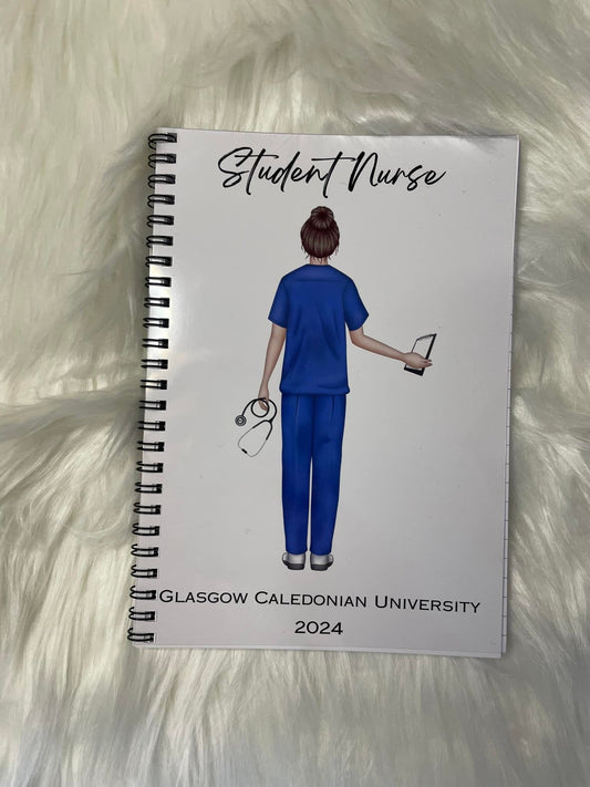Lined custom notebooks
