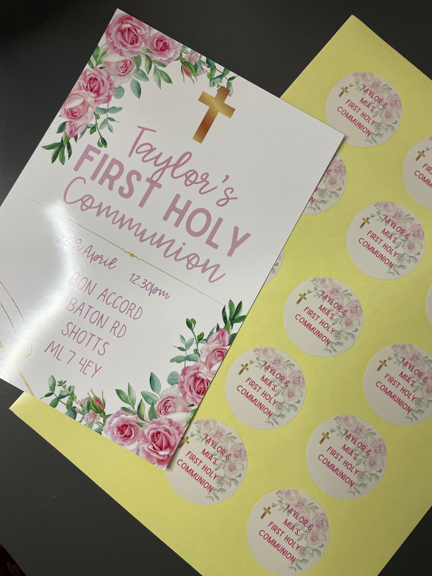 Sticker sheets