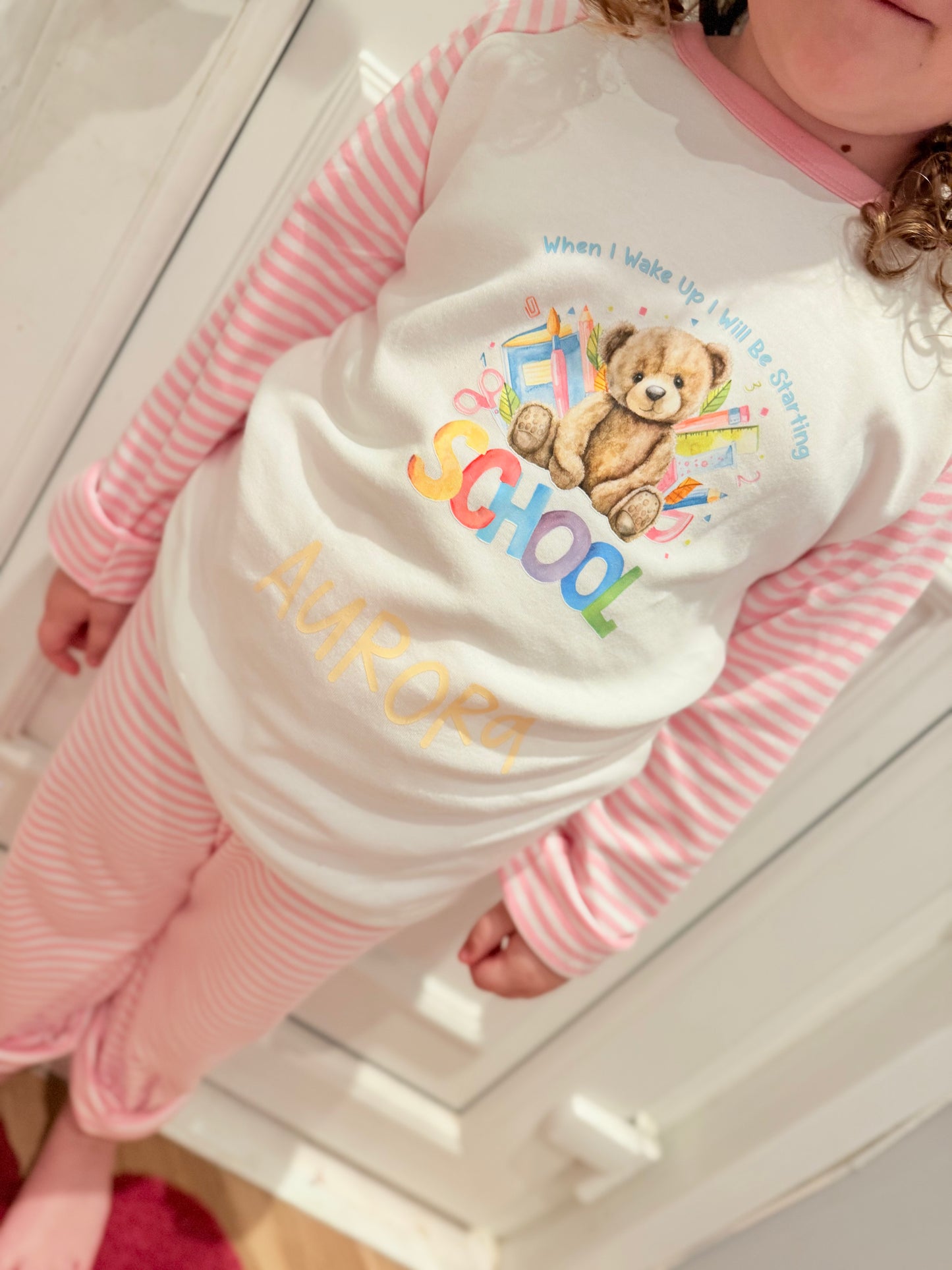 Starting school/nursery pjs