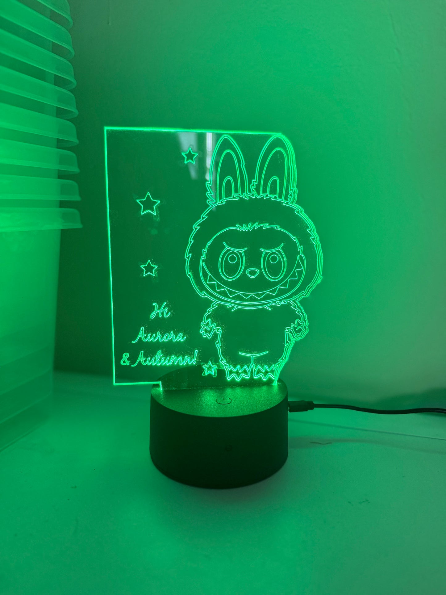 LED light & paint me set