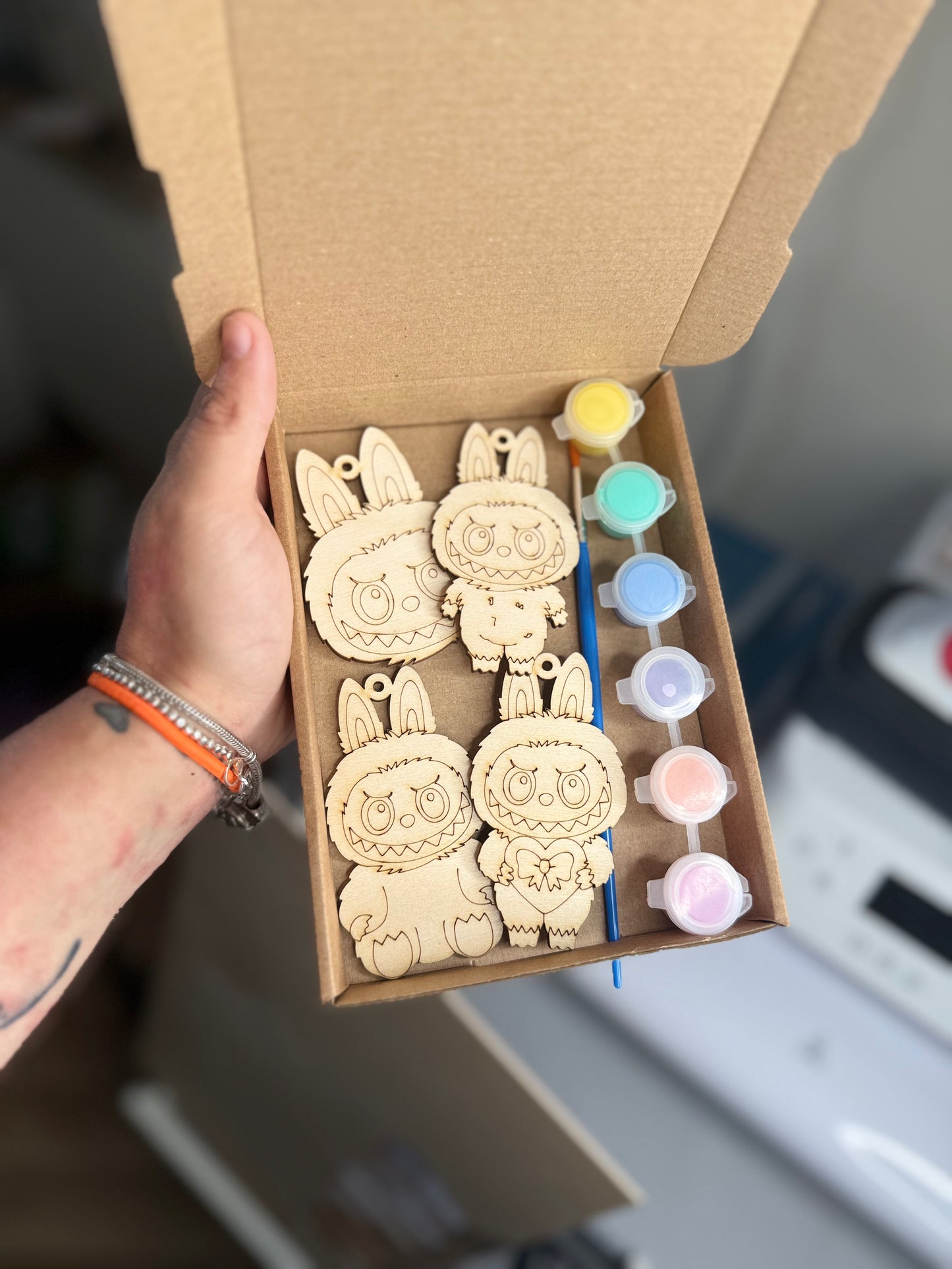 LED light & paint me set