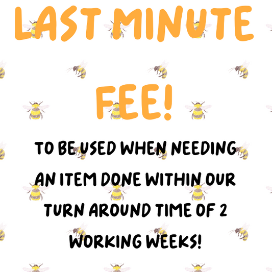 Last minute fee