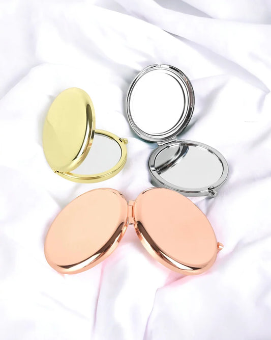 Engraved handheld mirrors