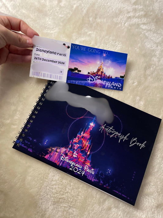 Ticket and Autograph book bundle