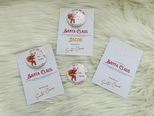Christmas badges