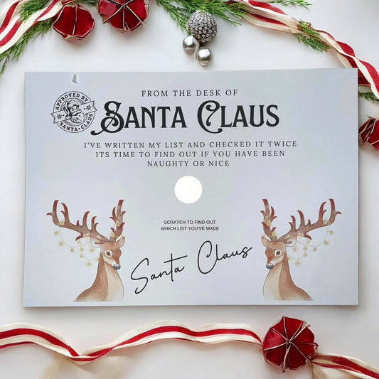 Christmas certificate