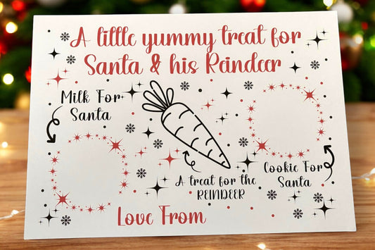Santa treat board