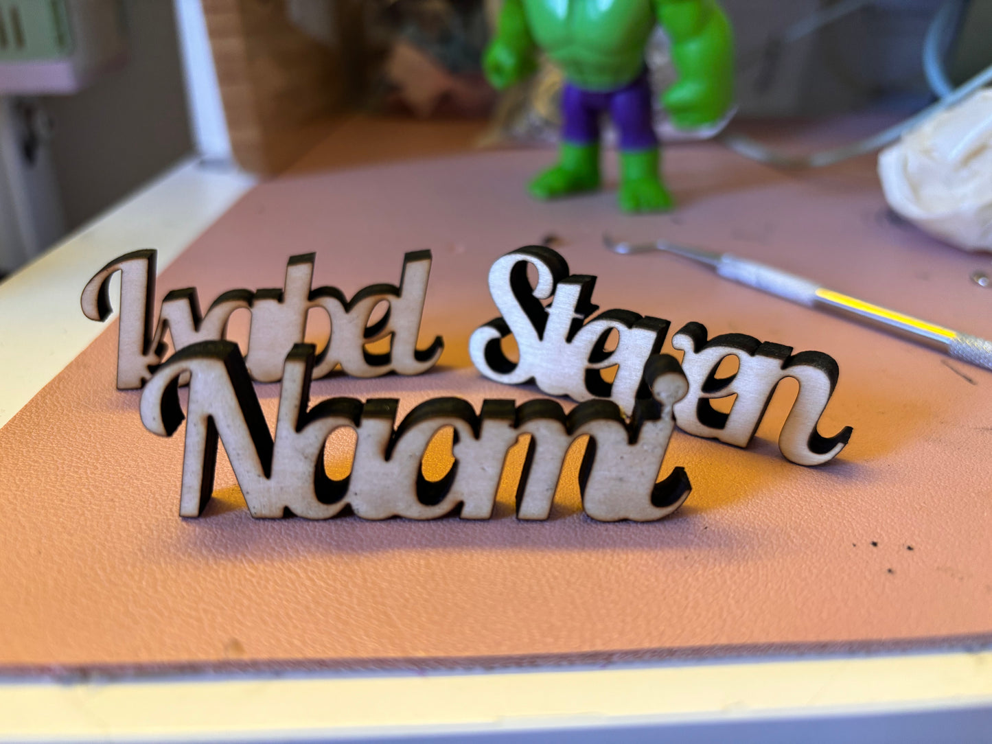 Wooden names