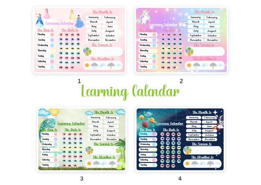 Learning calendars